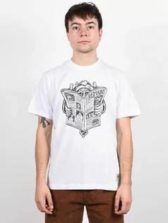 Koszulki dla chłopców - Element NEWS MAN OPTIC WHITE koszulka męska - M - grafika 1
