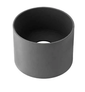 GTV OPR.sufitowa tuba okrągła AR111 GU10 stała CZARNA SAKURA aluminium 120x85mm IP20 - Lampy pozostałe - miniaturka - grafika 1