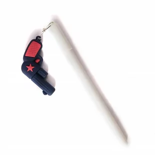 Cienkopis Z Zawieszką Pistolet Różne Kolory - Cienkopisy - miniaturka - grafika 1