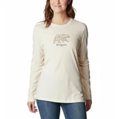 Odzież trekkingowa damska - Koszulka z długiem rękawem Damska Columbia Hidden Haven LS Tee Longsleeve - miniaturka - grafika 1