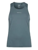 Koszulki i topy damskie - Craft ADV Essence Singlet 2 Orion – funkcjonalny damski tank top M bez rękawów – koszulka sportowa z siateczki z recyklingu do fitnessu, treningu i stroju sportowego - miniaturka - grafika 1