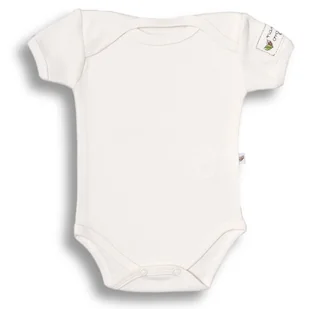 Nanaf Organic Basic, Body motylkowe z krótkim rękawem, naturalne - ubranko - Body dla niemowląt - miniaturka - grafika 1