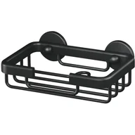 Akcesoria łazienkowe - Tesa Mydelniczka ALUXX Black - miniaturka - grafika 1