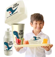 Bidony dla dzieci - Śniadaniówka Bidon Kubek Dla Dzieci Zestaw Lunch Box Pojemnik Do Szkoły - miniaturka - grafika 1