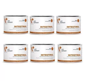 4T Veterinary Diet VETEXPERT Veterinary Diet Intestinal Dog 6x200g 39992-uniw - Mokra karma dla psów - miniaturka - grafika 1