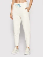 Spodnie sportowe damskie - Puma Spodnie dresowe Infuse 533423 Biały Relaxed Fit - miniaturka - grafika 1