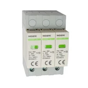 Akcesoria do kolektorów i fotowoltaiki - Ogranicznik przepięć DC 1200 V typ 2 Noark Ex9UEP 20 3P 1200 (N) EU - miniaturka - grafika 1