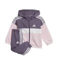 Odzież sportowa dziecięca - Dres Tiberio 3-Stripes Colorblock Fleece Kids - miniaturka - grafika 1