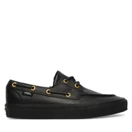 Mokasyny męskie - Mokasyny Vans 2-Eyelet VN000Z11CJK1 Czarny - miniaturka - grafika 1