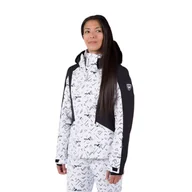 Kurtki narciarskie - Kurtka Narciarska Rossignol damska W Saluver PR JKT biała - miniaturka - grafika 1