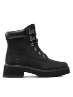 Botki damskie - Timberland Trapery Carnaby Cool 6in TB0A5NYY015 Czarny - miniaturka - grafika 1