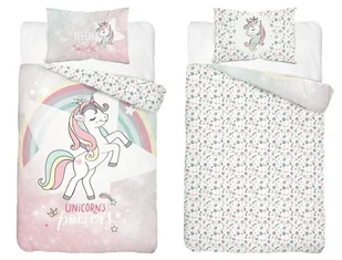 Pościel dziecięca dwustronna Jednorożec Unicorn – 90x120 cm – MAYAMOO - Pościel dla dzieci - miniaturka - grafika 1