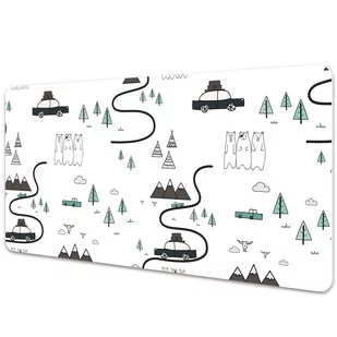 Mata na biurko dla dzieci Pordóż samochodem 90x45 cm - Podkładki na biurko Mata na biurko dla dzieci Pordóż samochodem 90x45 cm - Podkładki na biurko - miniaturka - grafika 1