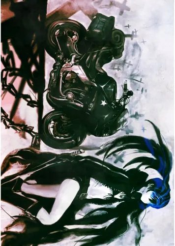 Plakat Black Rock Shooter brs_010 A2 (custom)