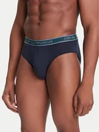 Majtki damskie - Emporio Armani Underwear Komplet 3 par slipów EM000258 AF10779 MB254 Granatowy - miniaturka - grafika 1