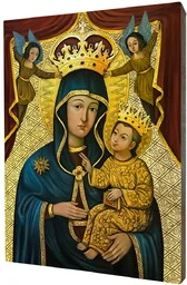 Ikona Matki Bożej Makowskiej - Ikony i obrazy sakralne Ikona Matki Bożej Makowskiej - Ikony i obrazy sakralne - miniaturka - grafika 1