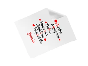 Ściereczka do okularów z imieniem na dzień babci - 1 szt. - Akcesoria do okularów - miniaturka - grafika 1