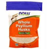 Suplementy naturalne - Now Foods Whole Psyllium Husk - Babka Płesznik Cała Łuska Suplement diety 454 g - miniaturka - grafika 1