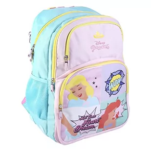 CERDÁ LIFE'S LITTLE MOMENTS Plecak szkolny księżniczki Disney, Unisex dzieci, kolorowy, normalny, Wielobarwny - Plecaki szkolne i tornistry - miniaturka - grafika 1