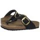 Klapki i japonki damskie - Klapki Gizeh Big Buckle Black 1024019 (BK196-a) Birkenstock - miniaturka - grafika 1