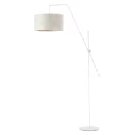Lampy stojące - Lampa podłogowa z przegubem BILBAO MARMUR, biały - miniaturka - grafika 1