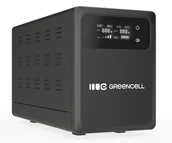 Zasilacze awaryjne UPS - Green Cell AVR UPS 2000VA 1200W PowerCore 24 VDC z LCD - miniaturka - grafika 1