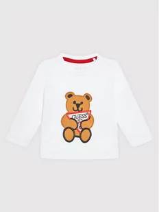 Guess Bluzka N0BI26 I3Z00 Biały Regular Fit - Bluzy dla chłopców - miniaturka - grafika 1