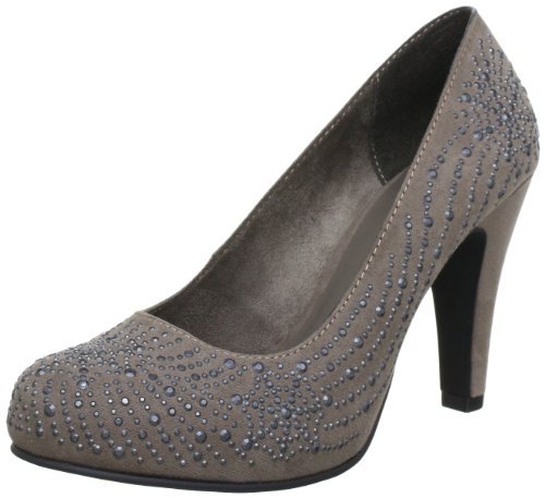 s.Oliver Damskie czółenka do noszenia, Braun Taupe 341, 37 eu