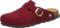 Kapcie damskie - Dr. Brinkmann Damskie kapcie Nerpio Home, czerwone, 41 EU, czerwony, 41 EU - miniaturka - grafika 1