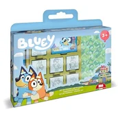 Zabawki kreatywne - Bluey - pieczątki w walizce 7szt Dante - miniaturka - grafika 1