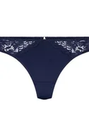 Majtki damskie - Hunkemöller Stringi Andrea Niebieski - miniaturka - grafika 1