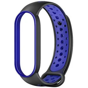 Pasek BELINE Design do Xiaomi Mi Band 5/6/7 Czarno-niebieski - Akcesoria do smartwatchy - miniaturka - grafika 4