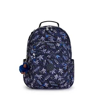 Kipling Seul Plecak, Surf Sea Prt - Plecaki - miniaturka - grafika 1
