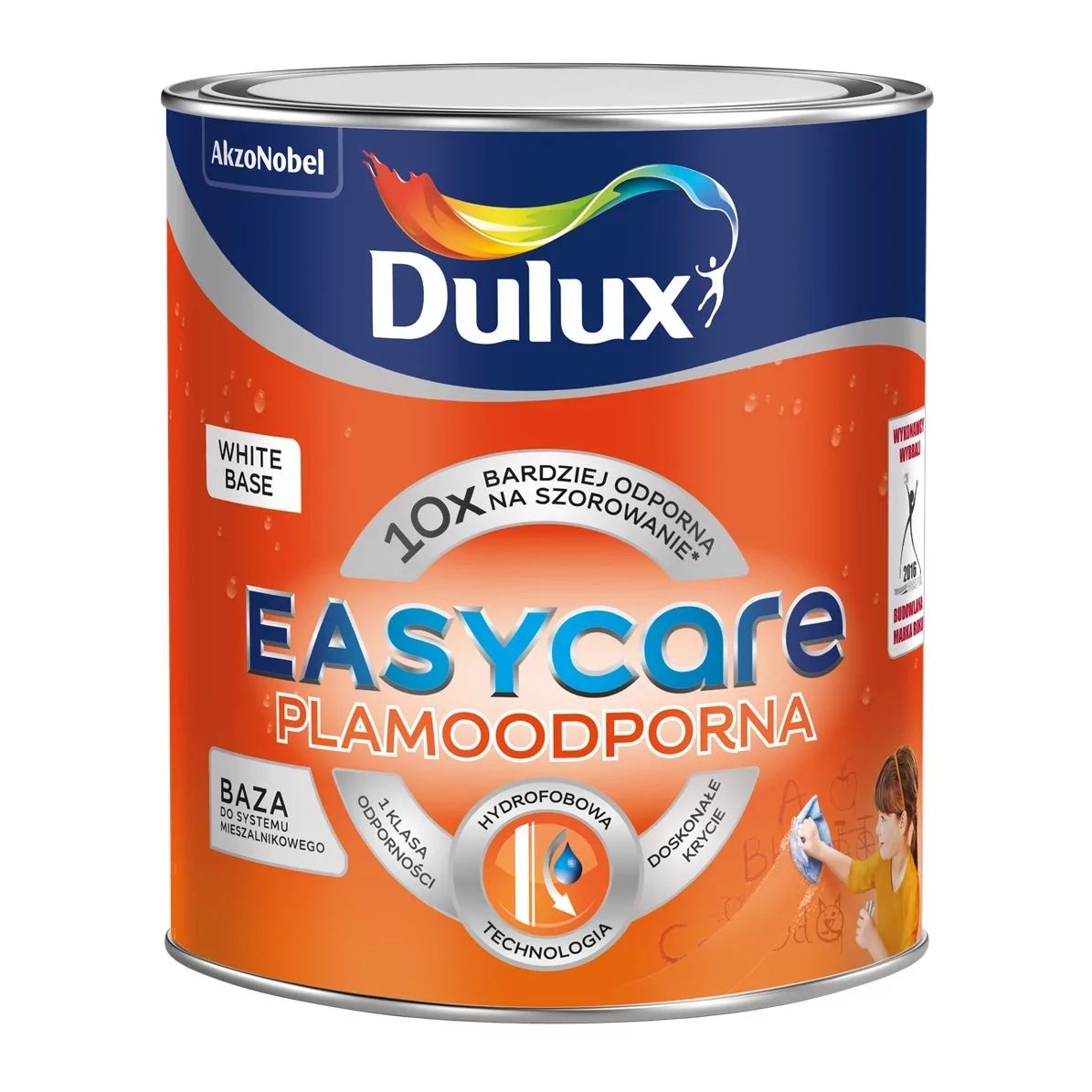 Farba Dulux EasyCare baza white 0,9 l