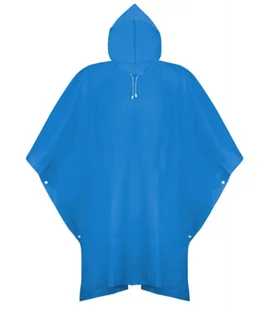 Ponczo przeciwdeszczowe płaszcz parka unisex z kapturem - Płaszcze damskie - miniaturka - grafika 1