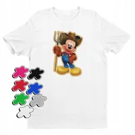 Koszulki męskie - Koszulka T-Shirt Dziecięca Z Nadrukiem Myszka Miki Minnie Różne -M 134-140 - miniaturka - grafika 1