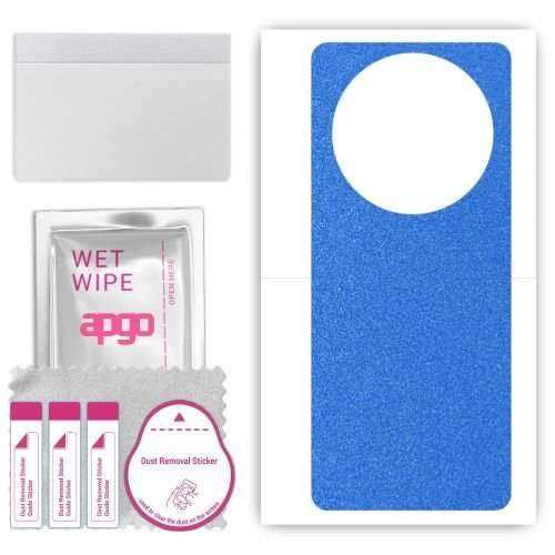 folia naklejka skórka strukturalna na TYŁ do Xiaomi Redmi A3 - Niebieski Pastel Matowy - apgo SKINS