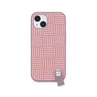 Moshi Altra - Etui z odpinaną smyczką iPhone 13 (antybakteryjne NanoShield) (Pink) - Etui i futerały do telefonów - miniaturka - grafika 1