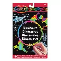 Melissa&Doug Melissa & Doug Zdrapki hologrf Dinozaury 15917 - Zabawki kreatywne - miniaturka - grafika 1