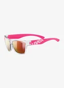 Okulary przeciwsłoneczne - Okulary przeciwsłoneczne dla dzieci Uvex Sportstyle 508 - clear pink/mirror red - miniaturka - grafika 1