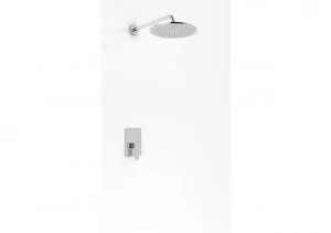 Kohlman QW220NR20 AXIS zestaw prysznicowy QW220NR20 - Słuchawki prysznicowe - miniaturka - grafika 1