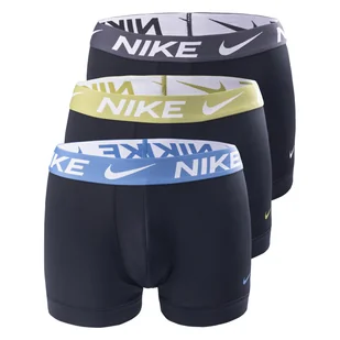 Męskie Bokserki NIKE TRUNK 3PK 0000KE1156L50 – Czarny - Majtki męskie - miniaturka - grafika 1