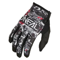 Rękawice motocyklowe - Rękawice Cross O'Neal Mayhem Czarny/Złamany BiałyS - miniaturka - grafika 1