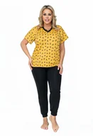 Piżamy damskie - Piżama Queen Plus Size - miniaturka - grafika 1