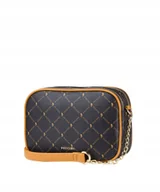 Torebki damskie - Torebka Damska Shopper Listonoszka Crossbody PUCCINI Brązowa BLXP0012 2 - miniaturka - grafika 1