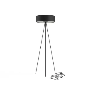 Nowodvorski Lampa podłogowa stojąca CADILAC III 154cm 25W LED E27 czarny - Lampy stojące - miniaturka - grafika 1