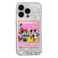 Etui i futerały do telefonów - Etui płynny brokat do Apple IPHONE 7/ 8/ SE 2/ SE 3 Disney: Disney Friends 014 oryginalne i oficjalnie licencjonowane, Srebrny - miniaturka - grafika 1