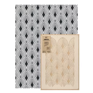 szablon malarski wielokrotny powtarzalny // ART DECO PALM #4 - Szablony malarskie - miniaturka - grafika 1