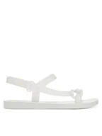 Buty dla dziewczynek - Melissa Sandały Mini Melissa Sun Dowtown II Inf 36099 Biały - miniaturka - grafika 1