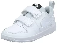 Buty dla dziewczynek - Nike 29,5 Buty Dziecięce Pico Białe Rzepy AR4161-1 - miniaturka - grafika 1